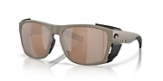Sunglasses Costa King Tide 6 XL (58-17) with Copper Silver Mirror lens and Matte Sand frame - Variant link