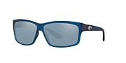 Lunettes de soleil Costa Cut L (60-10) avec Gris argenté verre et Bleu atlantique mat monture - Lien de variante