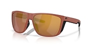 Sunglasses Costa Ferg XL XXL (62-16) with Gold Mirror lens and Matte Terra Cotta frame - Variant link