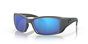 Sunglasses Costa Blackfin L (62-17) with Blue Mirror lens and Matte Gray frame - Variant link
