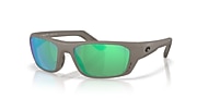 Lentes de Sol Costa Whitetip PRO M (57-18) con Verde Espejado lente y Oliva pizarra montura - Enlace de variante