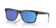 Lunettes de soleil Costa Tybee M (55-19) avec Effet miroir Bleu verre et Kelp Noir brillant monture - Lien de variante