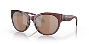 Sunglasses Costa Maya XL (55-19) with Copper Silver Mirror lens and Shiny Urchin Crystal frame - Variant link