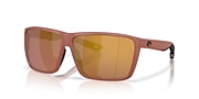 Sunglasses Costa Rincon II XL (64-11) with Gold Mirror lens and Matte Terra Cotta frame - Variant link