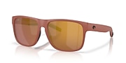 Sunglasses Costa Spearo XL XXL (59-17) with Gold Mirror lens and Matte Terra Cotta frame - Variant link