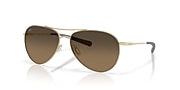 Sunglasses Costa Piper L (58-14) with Copper lens and Brushed Gold frame - Variant link