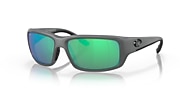 Sunglasses Costa Fantail M (59-14) with Green Mirror lens and Matte Gray frame - Variant link