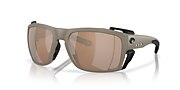 Sunglasses Costa King Tide 8 L (60-18) with Copper Silver Mirror lens and Matte Sand frame - Variant link