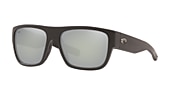 Lentes de Sol Costa Sampan XL (58-17) con Gris y Plateado Espejado lente y Negro Mate montura - Enlace de variante