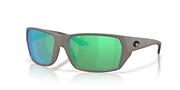 Lentes de Sol Costa Tailfin M (60-17) con Verde Espejado lente y Oliva pizarra montura - Enlace de variante