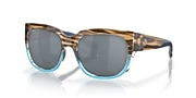 Sunglasses Costa Waterwoman M (55-18) with Gray Silver Mirror lens and Shiny Wahoo frame - Variant link
