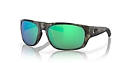 Lunettes de soleil Costa Tico XL (60-17) avec Effet miroir Vert verre et Marais mat monture - Lien de variante