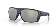 Sunglasses Costa Diego XL (62-14) with Gray Silver Mirror lens and Midnight Blue frame - Variant link