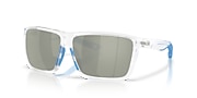 Sunglasses Costa Rincon II XL (64-11) with Gray Silver Mirror lens and Polished Clear frame - Variant link