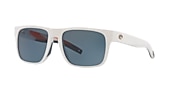 Sunglasses Costa Freedom Series Spearo XXL (56-17) with Gray lens and Matte Usa White frame - Variant link