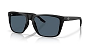 Sunglasses Costa Mainsail XL XXL (59-18) with Gray lens and Matte Black frame - Variant link