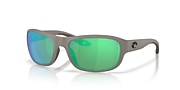 Sunglasses Costa Clipperton M (58-18) with Green Mirror lens and Olive Shale frame - Variant link