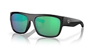 Lentes de Sol Costa Sampan XL (58-17) con Verde Espejado lente y Negro Mate montura - Enlace de variante