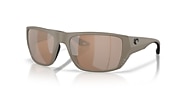 Lentes de Sol Costa Finlet L (59-19) con Cobre y Plateado Espejado lente y Arena Mate montura - Enlace de variante