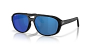 Sunglasses Costa Street Heat M (55-15) with Blue Mirror lens and Matte Black frame - Variant link