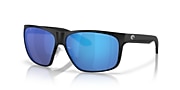 Sunglasses Costa Trades M (60-13) with Blue Mirror lens and Matte Black frame - Variant link