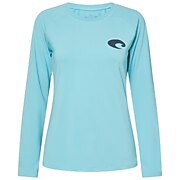 Apparel Aqua Blue Costa Ladies Tech Tie Dye - Variant link