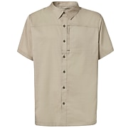 Apparel Lava Red Costa Hybrid Tech Button Down Plaid - Lien de variante