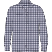 Apparel Lava Red Costa Angler Tech Button Down Plaid - Lien de variante