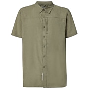 Apparel Gris Tormenta Jaspeado Costa Hybrid Tech Button Down - Enlace de variante