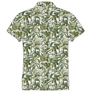 Apparel Tropical Print Green Costa Tropical Print Hybrid Tech Button Down - Lien de variante