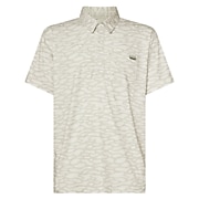 Apparel Water Print White Costa SS Voyager Polo - Variant link