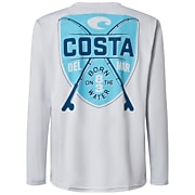 Apparel Pearl Gray Costa Tech LS Reeling - Variant link