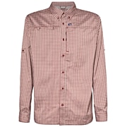Apparel Lava Red Costa Angler Tech Button Down Plaid - Enlace de variante
