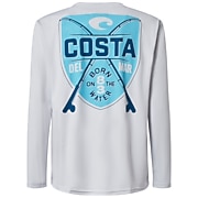 Apparel Pearl Gray Costa Tech LS Reeling - Variant link