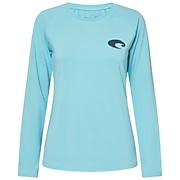 Apparel Aqua Blue Costa Ladies Tech Tie Dye - Variant link