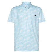 Apparel Ripple Print Marine Costa Voyager Polo Printed - Variant link