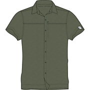 Apparel Storm Grey Heather Costa Hybrid Tech Button Down - Variant link