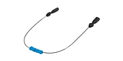 Eyewear Accessories Black and Costa Blue Costa C-Line Adjustable Retainer - Variant link