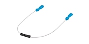 Eyewear Accessories Black and Costa Blue Costa C-Line Adjustable Retainer - Variant link