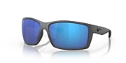 Sunglasses Costa Reefton XL (64-15) with Blue Mirror lens and Matte Gray frame - Variant link