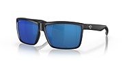 Sunglasses Costa Rinconcito M (60-12) with Blue Mirror lens and Matte Black frame - Variant link