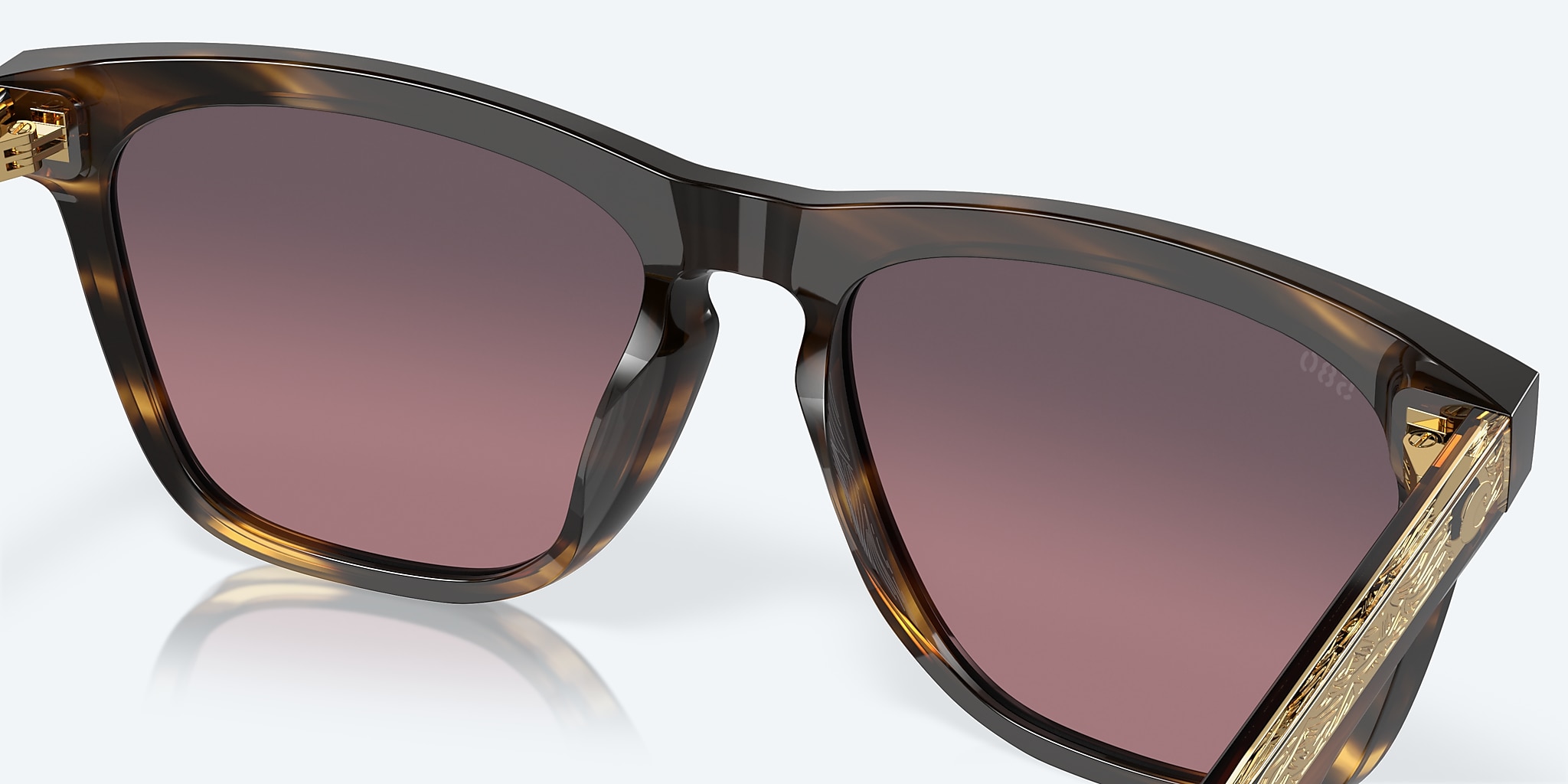 Sunglasses Costa Ulu L (56-17) with Rose Gradient lens and Tortoise frame Image 7 of 7 Sunglasses Costa Ulu L (56-17) with Rose Gradient lens and Tortoise frame Image 7 of 7