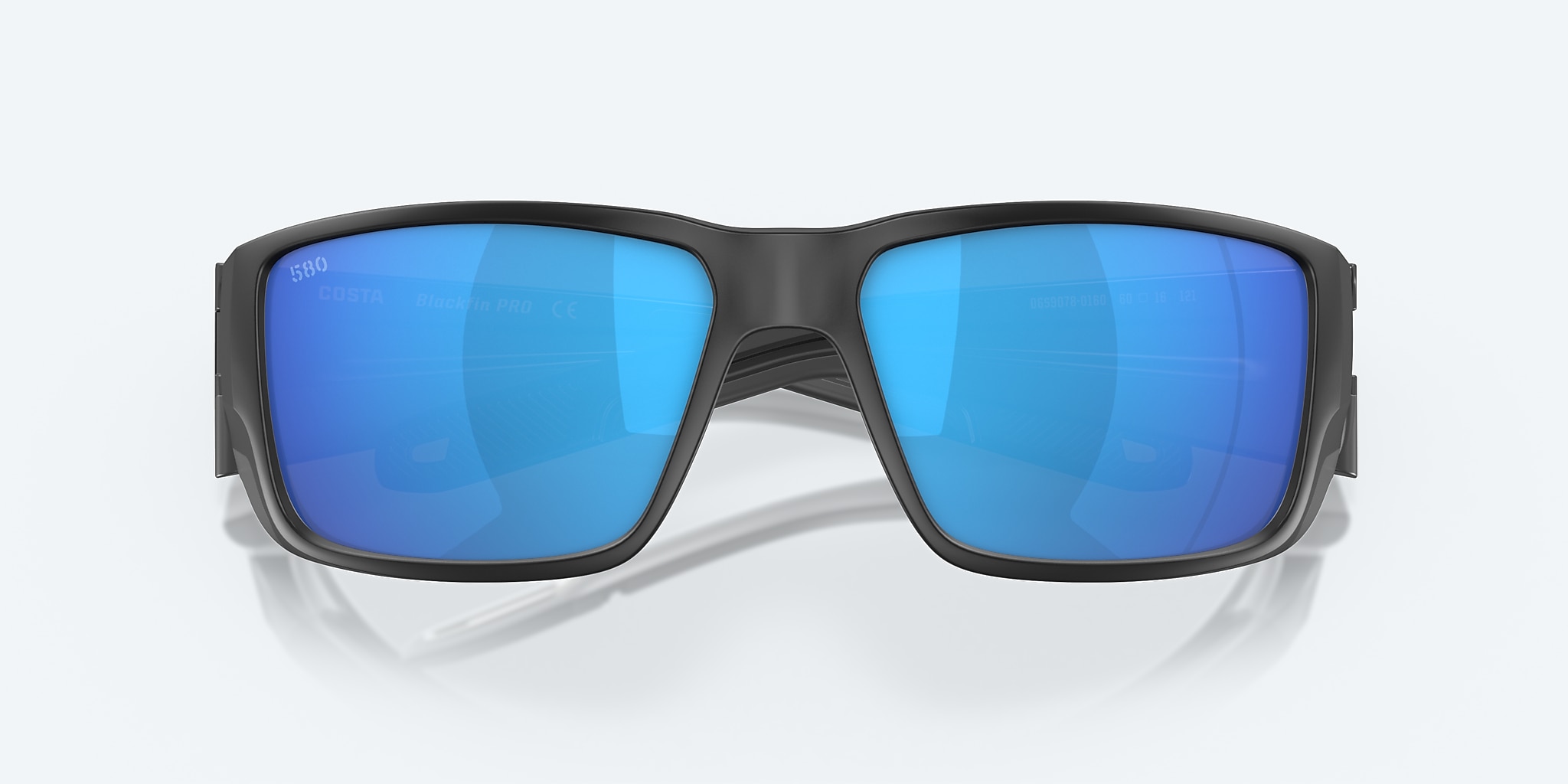 Sunglasses Costa Blackfin PRO L (60-16) with Blue Mirror lens and Matte Black frame Image 5 of 8 Sunglasses Costa Blackfin PRO L (60-16) with Blue Mirror lens and Matte Black frame Image 5 of 8