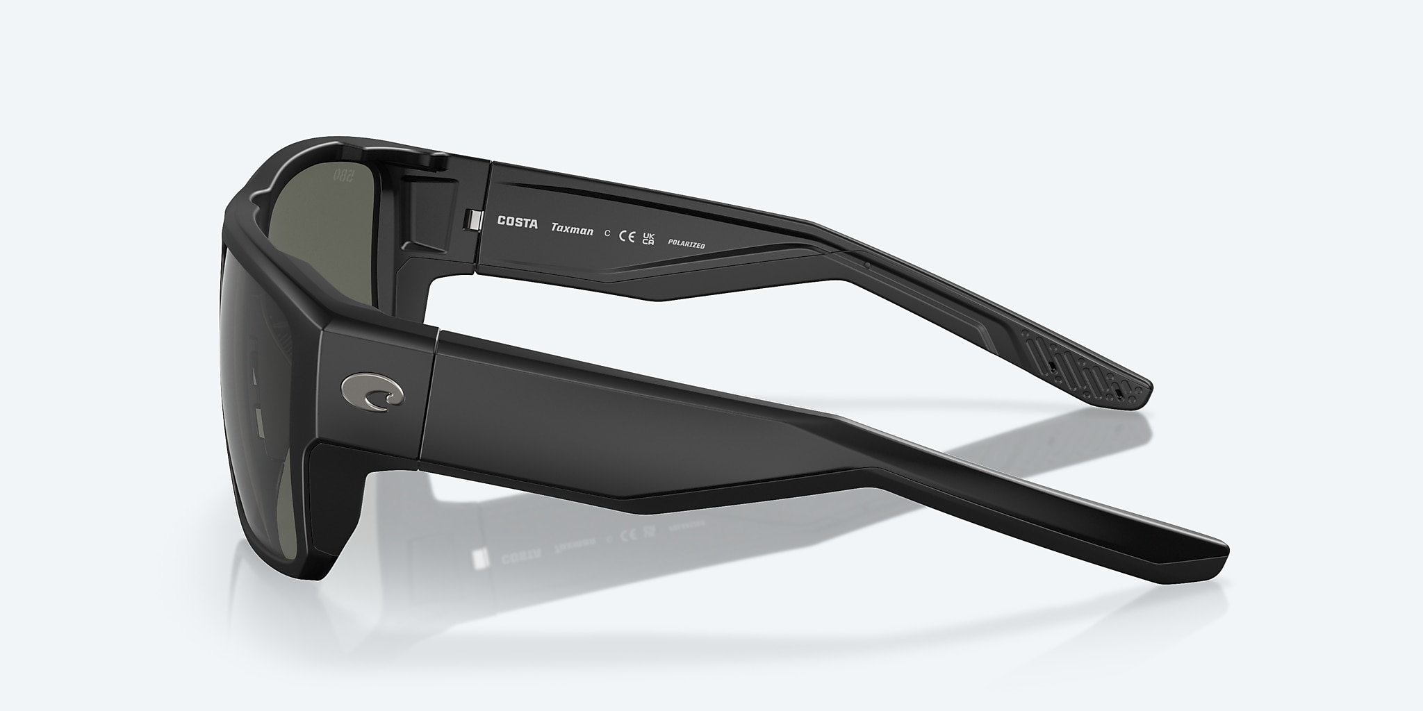 Sunglasses Costa Taxman L (59-16) with Gray lens and Matte Black frame Image 3 of 7 Sunglasses Costa Taxman L (59-16) with Gray lens and Matte Black frame Image 3 of 7