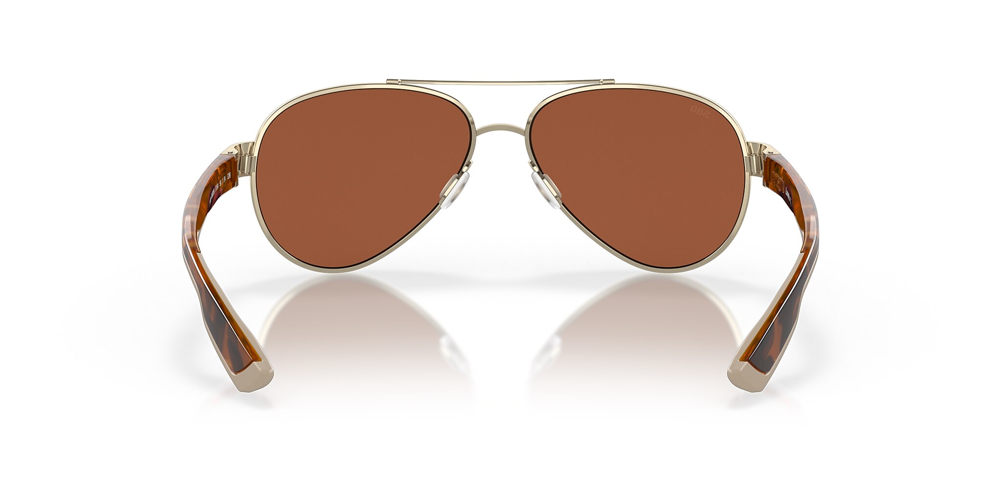 Costa Loreto M (56-14) with Green Mirror lenses and Rose Gold
