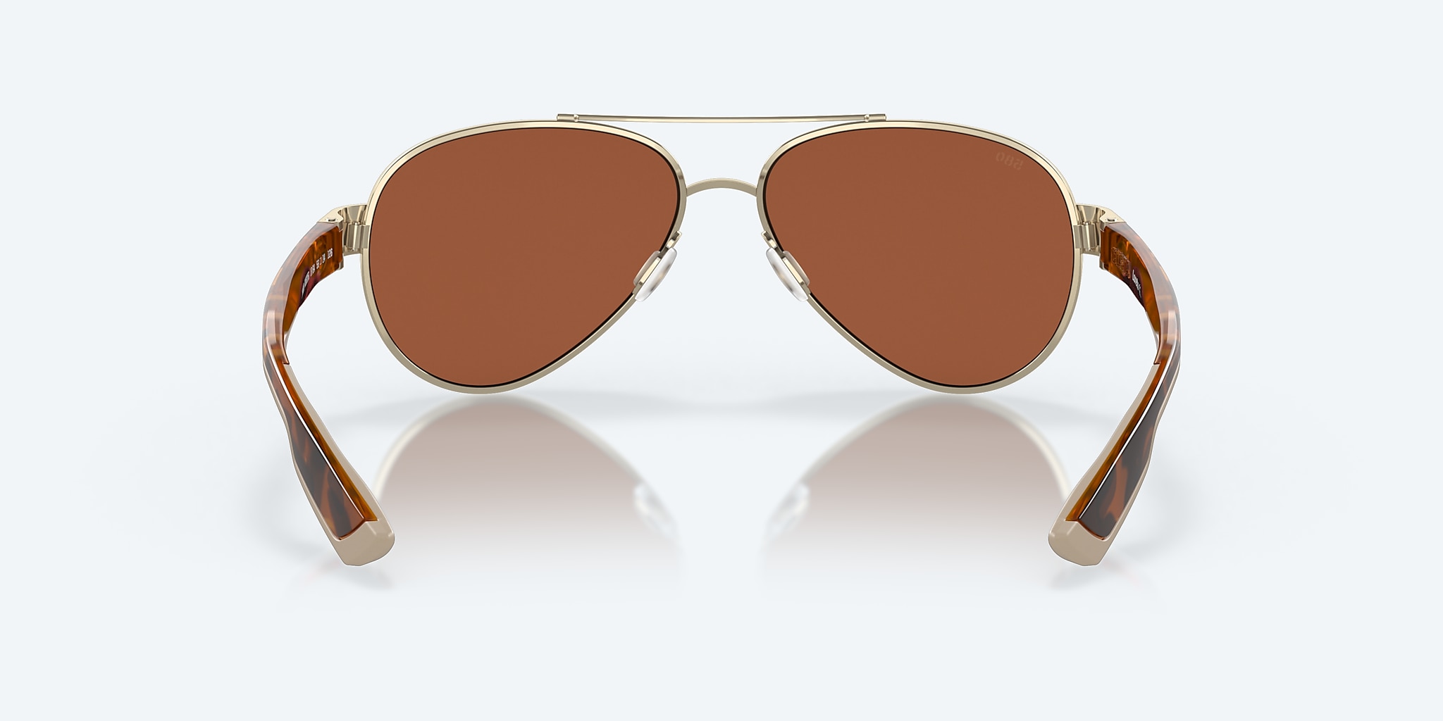 Sunglasses Costa Loreto M (56-14) with Green Mirror lens and Rose Gold frame Image 4 of 7 Sunglasses Costa Loreto M (56-14) with Green Mirror lens and Rose Gold frame Image 4 of 7