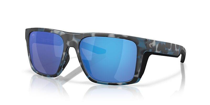 Costa Lido XL (57-16) with Blue Mirror lenses and Deep Water Camo