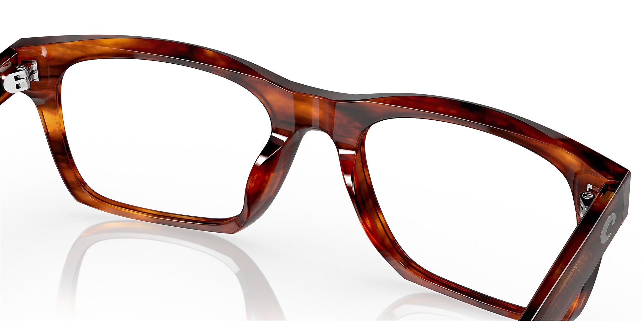 Costa Tybee RX M (55-20) with Demo Lens lenses and Tortoise frame