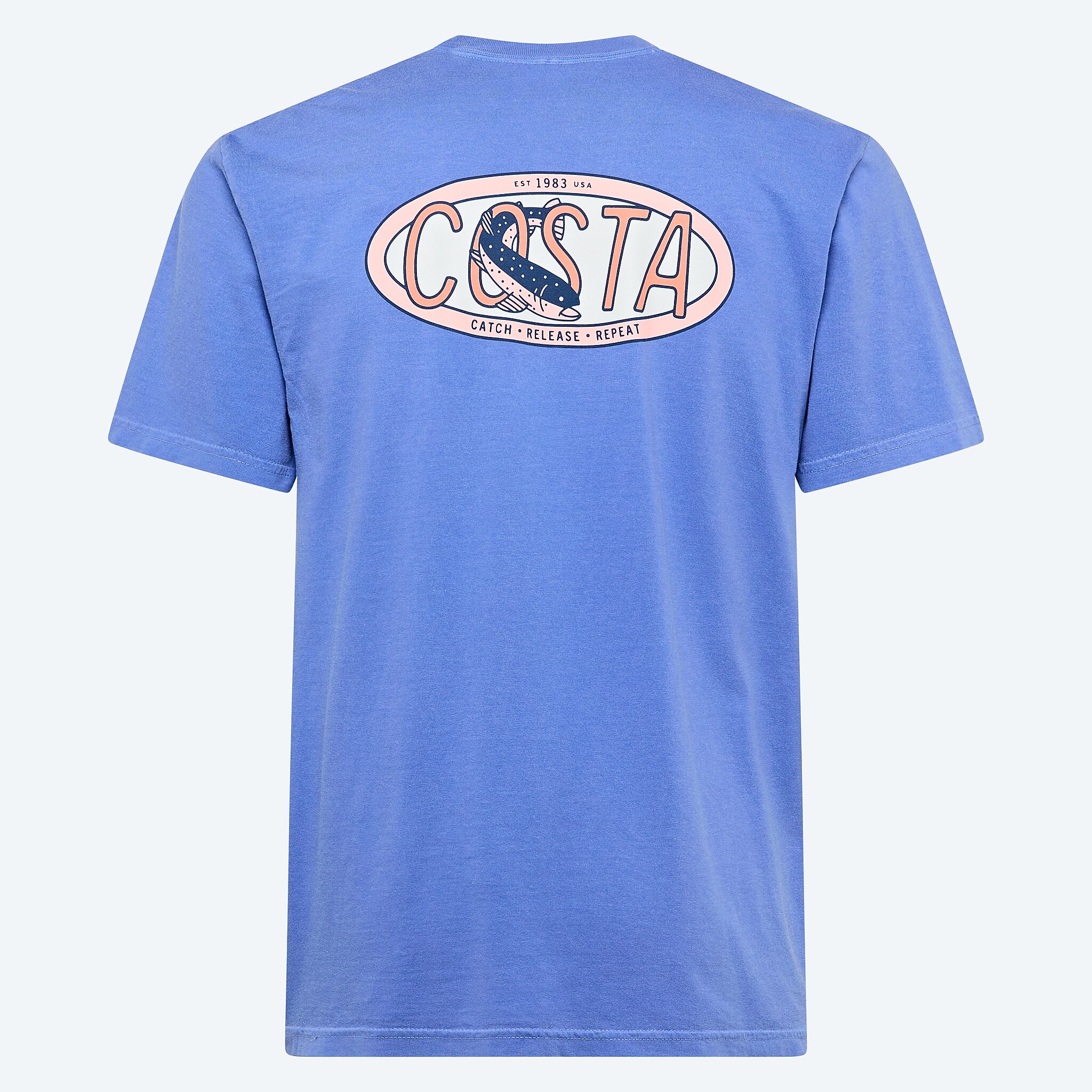 Apparel Channel Blue Costa Fish Badge Image 1 of 2