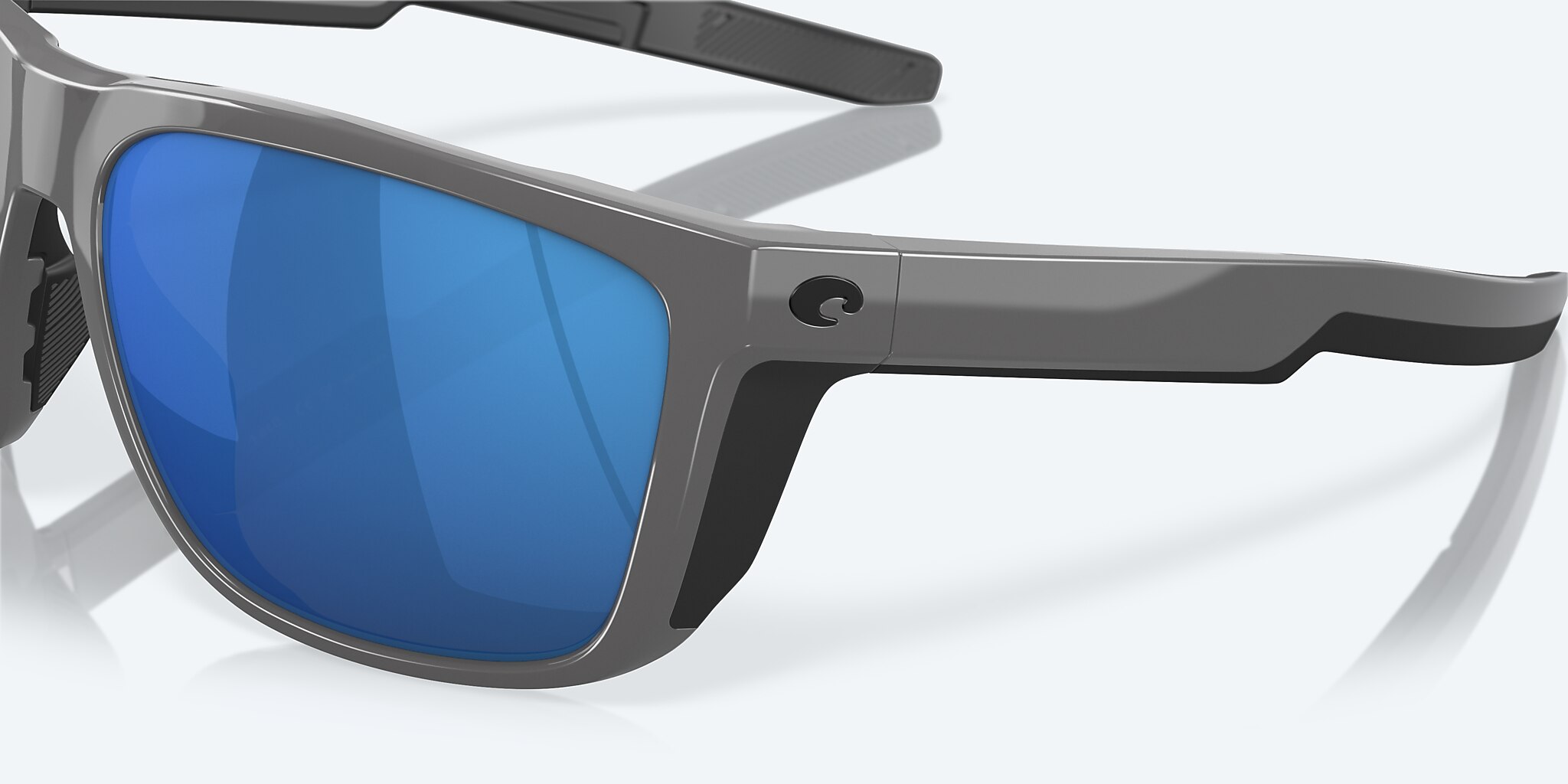 Lentes de Sol Costa Ferg L (59-16) con Azul Espejeado lente y Gris Brillante montura Imagen 6 de 7